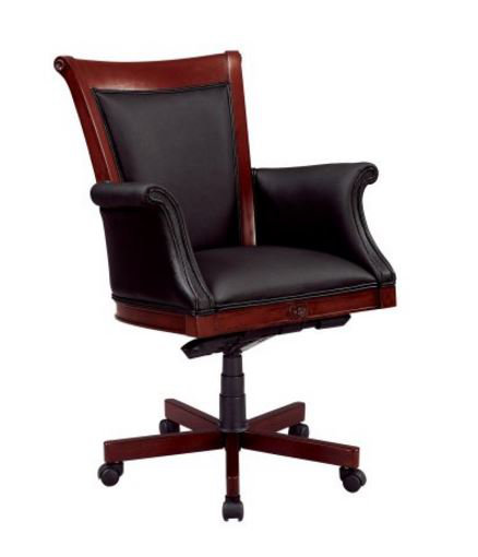 Leather bankers chair Clearance